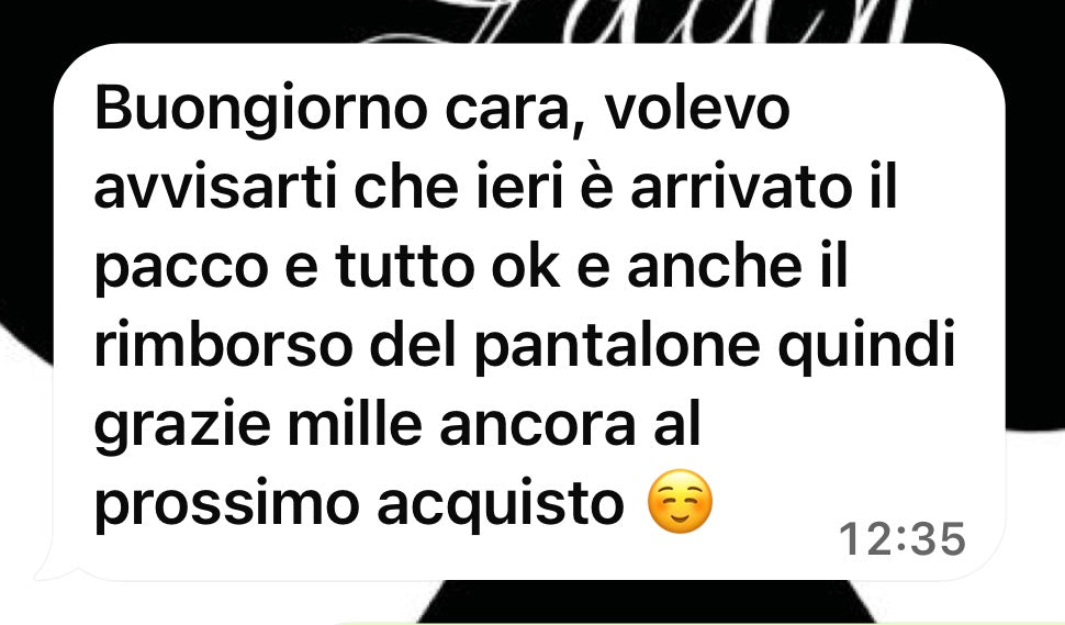 Foto di una recensione cliente