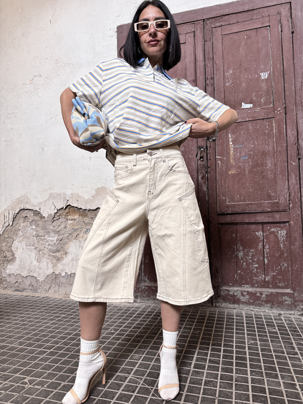 Jorts Carpenter Beige: L’Essenziale Streetwear dell’Estate (guida alle taglie nei dettagli)