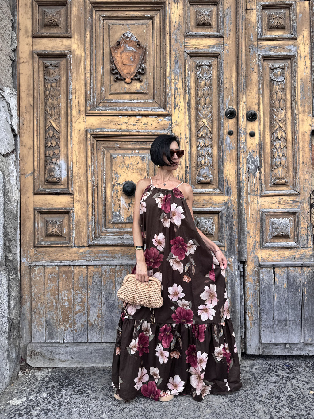 Abito Lungo Gipsy in 100% Cotone – Regolabile e Comfy