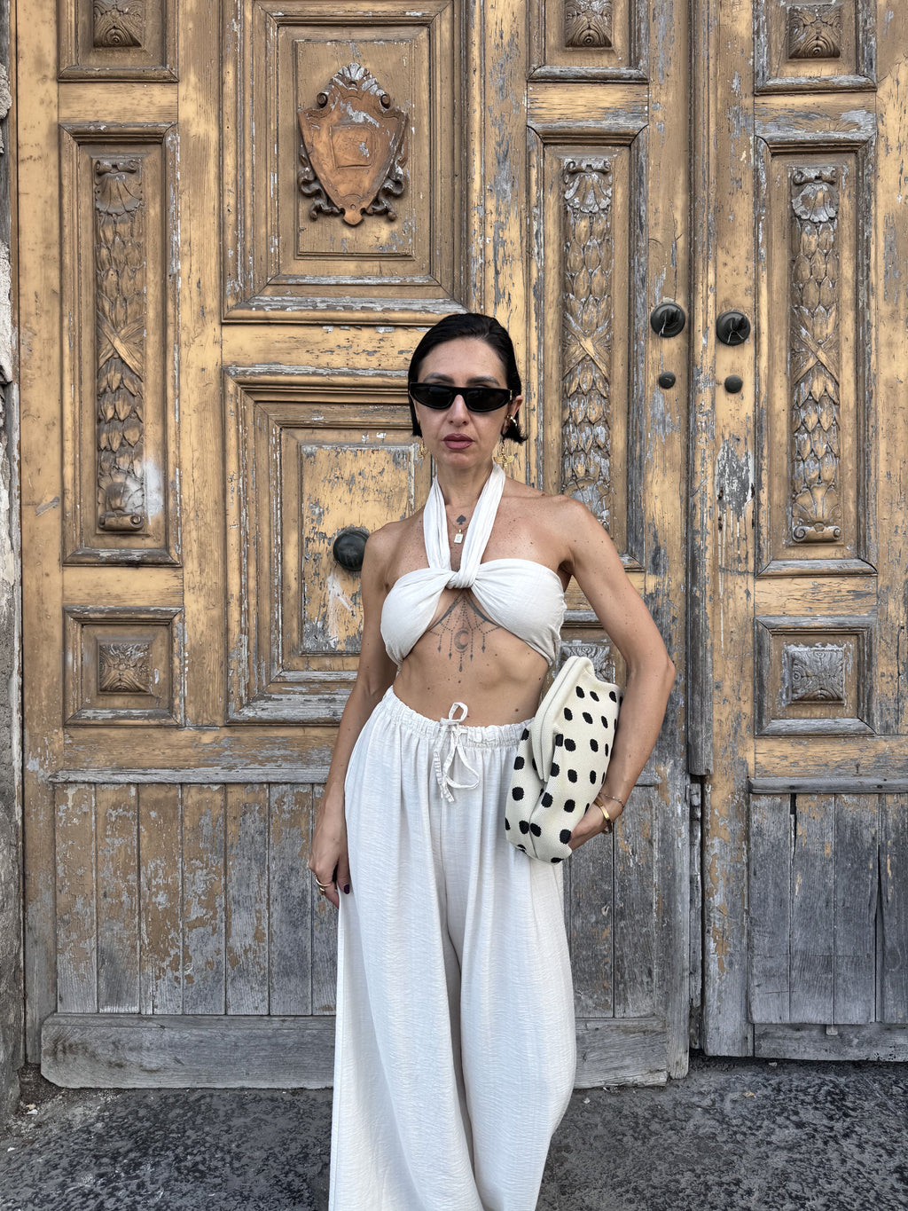 Coordinato Estivo Top e Pantalone Palazzo: Il Set Due Pezzi Versatile e Chic