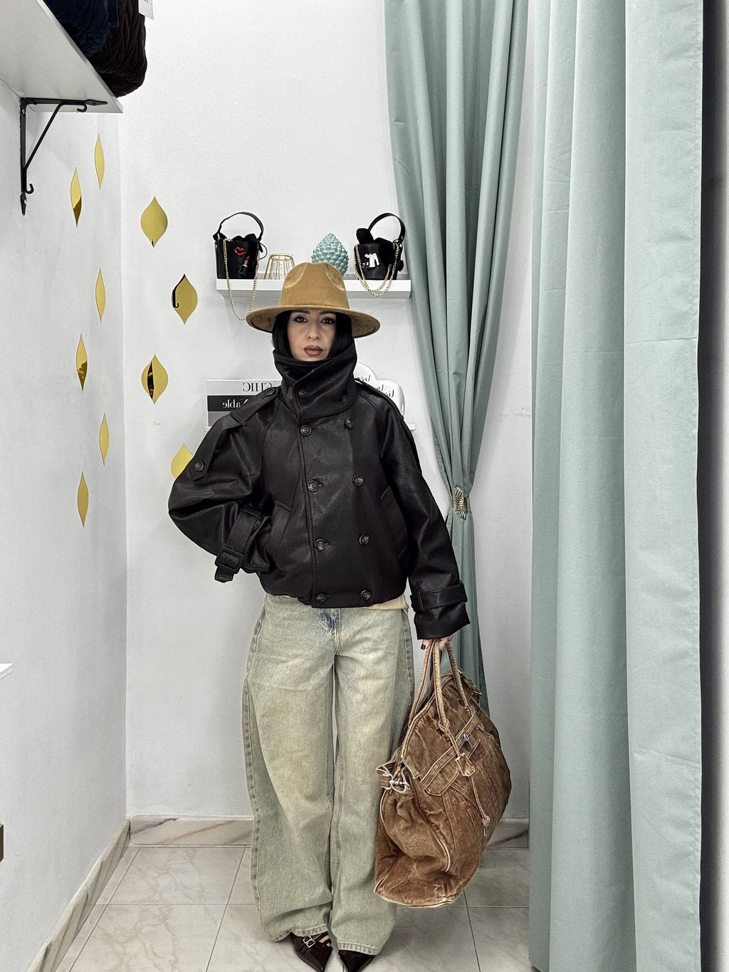 Bomber Donna in Similpelle Top Quality – Stile Iconico e Comfort Premium