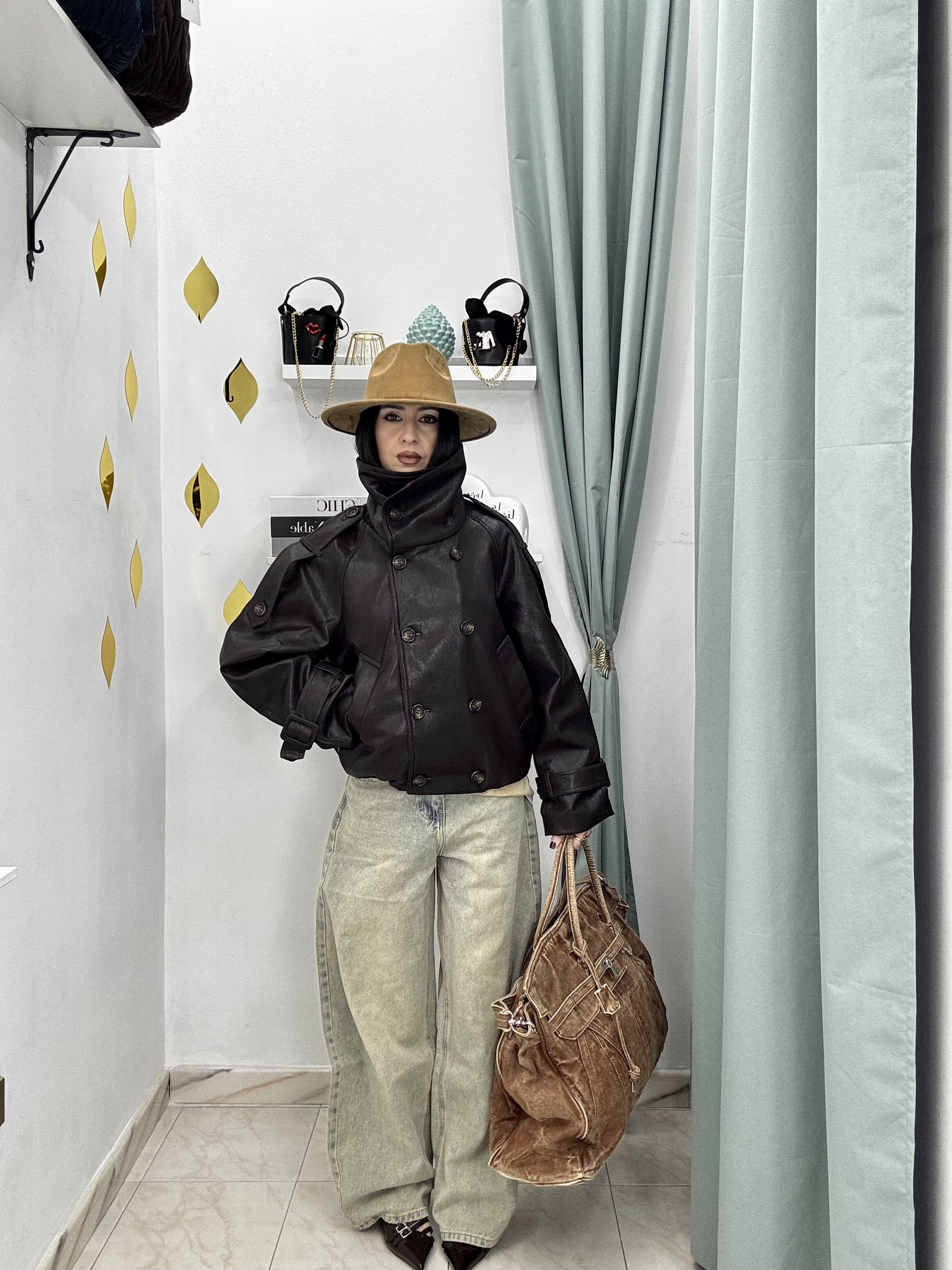 Bomber Donna in Similpelle Top Quality – Stile Iconico e Comfort Premium