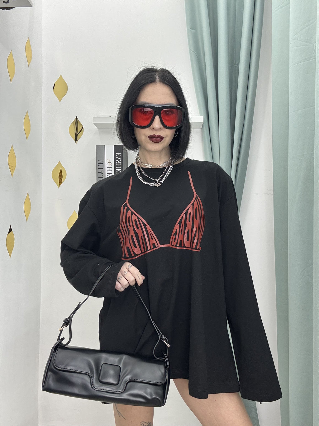 Borsa Baguette in Similpelle con Tracolla Regolabile – Elegante e Versatile