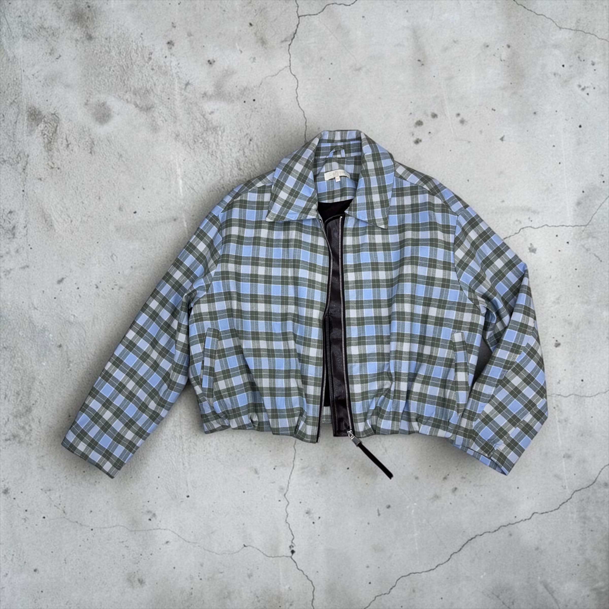 Bomber Light "Spring Plaid" – 100% Cotone Fantasia a Quadri