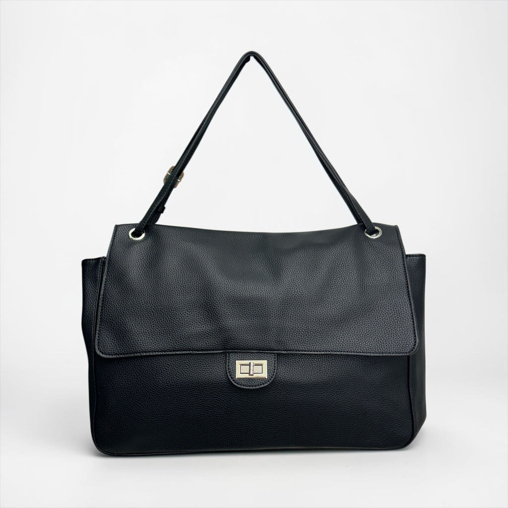 Borsa Rodeo Bag in simil Pelle Martellata con Tracolla Regolabile