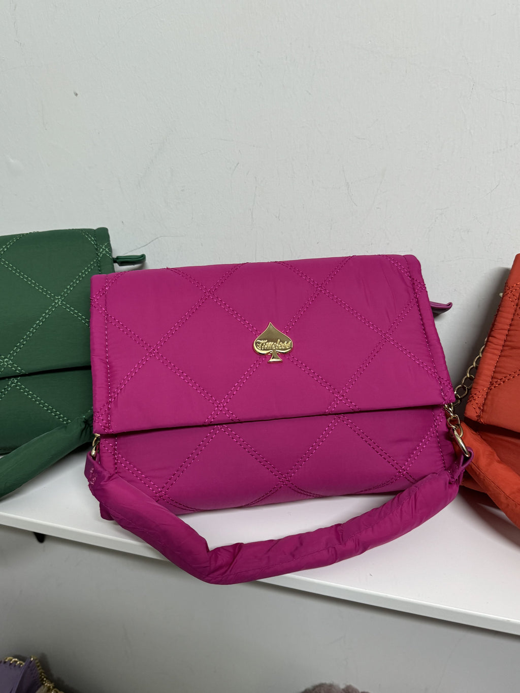 Borsa trapuntata in nylon