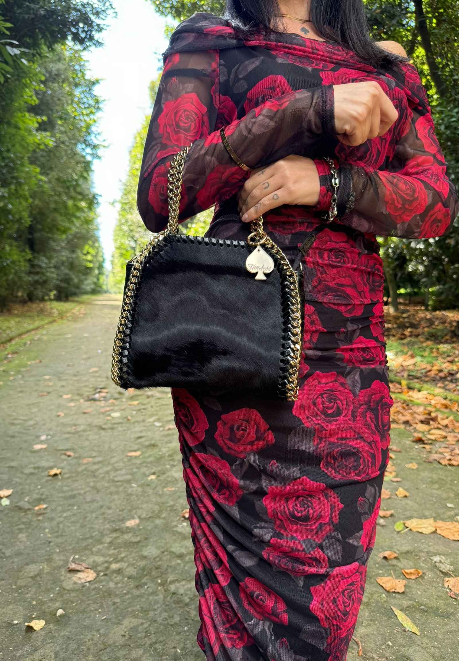Borsa tote in cavallino
