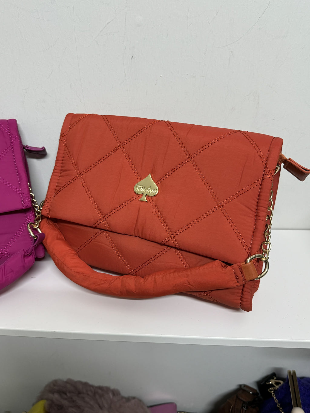 Borsa trapuntata in nylon