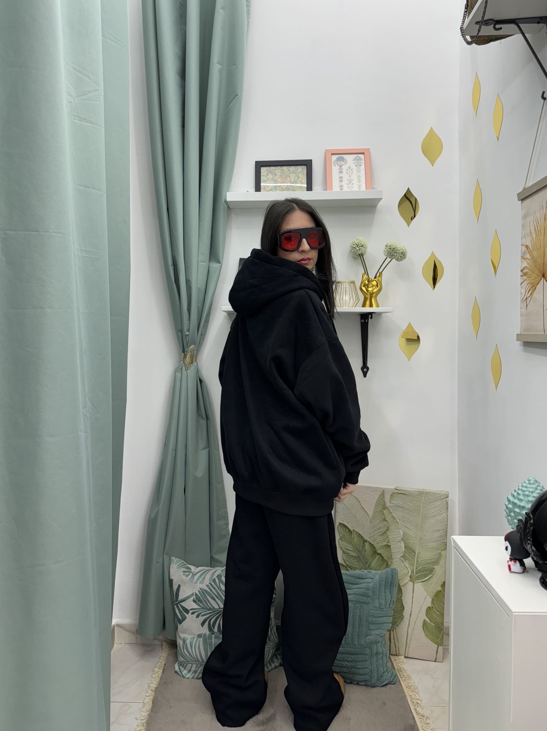Completo tuta con felpa e pantalone