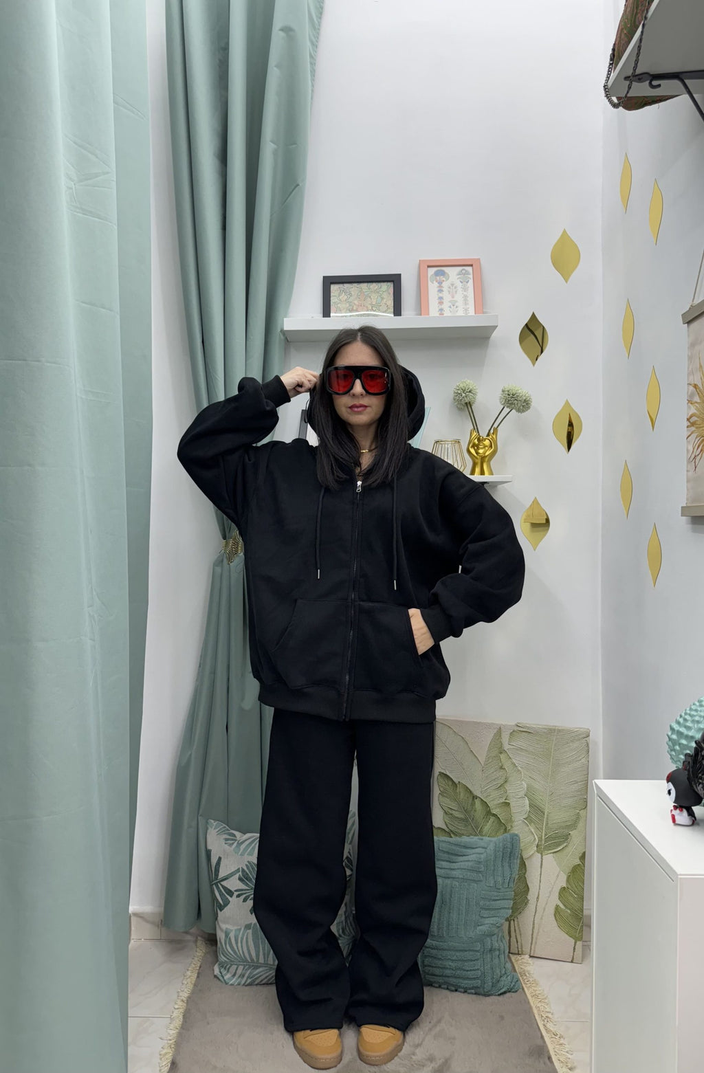 Completo tuta con felpa e pantalone