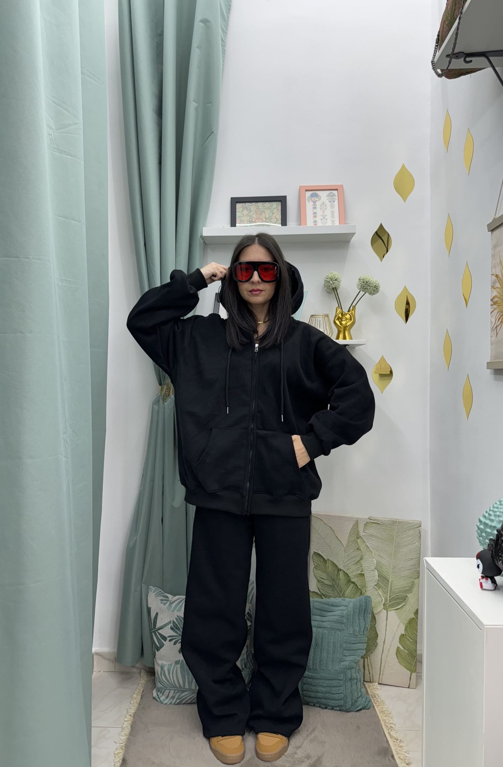 Completo tuta con felpa e pantalone