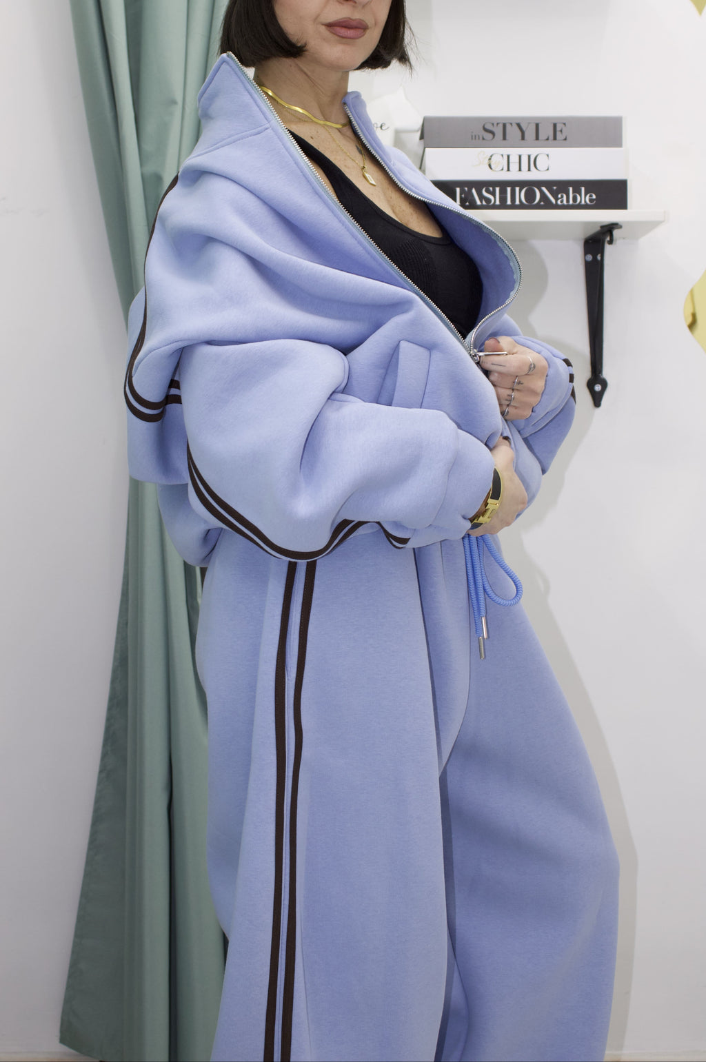 COORDINATO TUTA FELPATO JUST WEST – TOP QUALITY COMFY