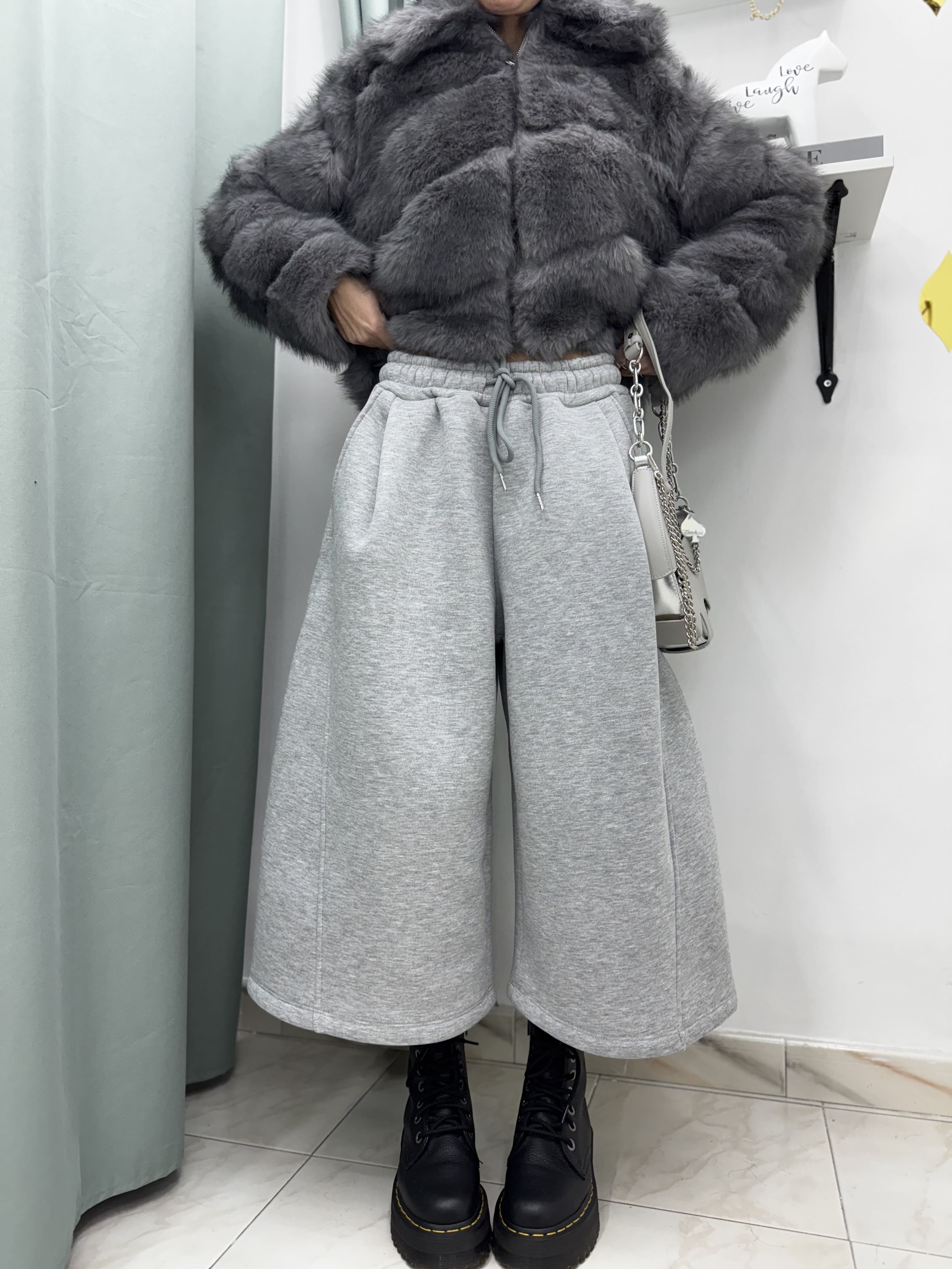 Jorts Tuta Felpato Ballon – Shorts Invernali Morbidi e Comodi con Culisse