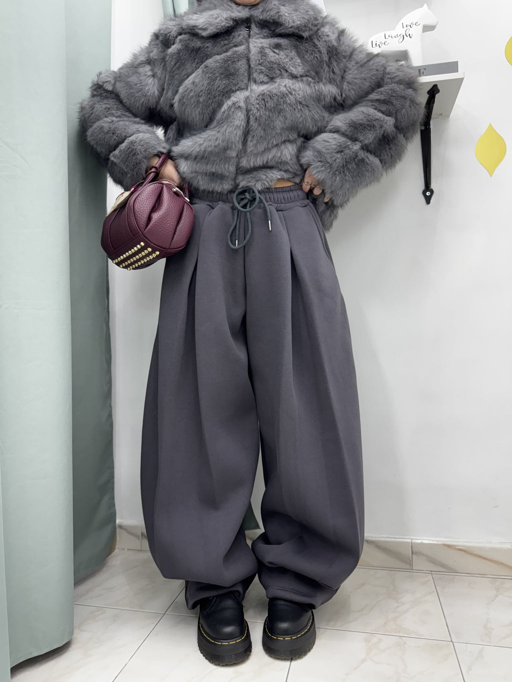 Pantaloni a Tuta Ballon Top Quality Just West – Super Felpati, Comodi e Stilosi-tg unica fino a XL