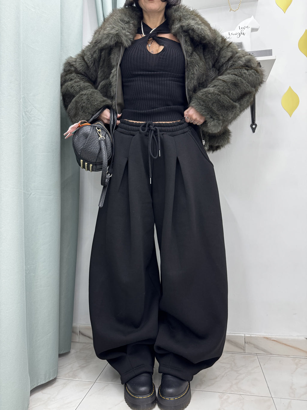 Pantaloni a Tuta Ballon Top Quality Just West – Super Felpati, Comodi e Stilosi-tg unica fino a XL