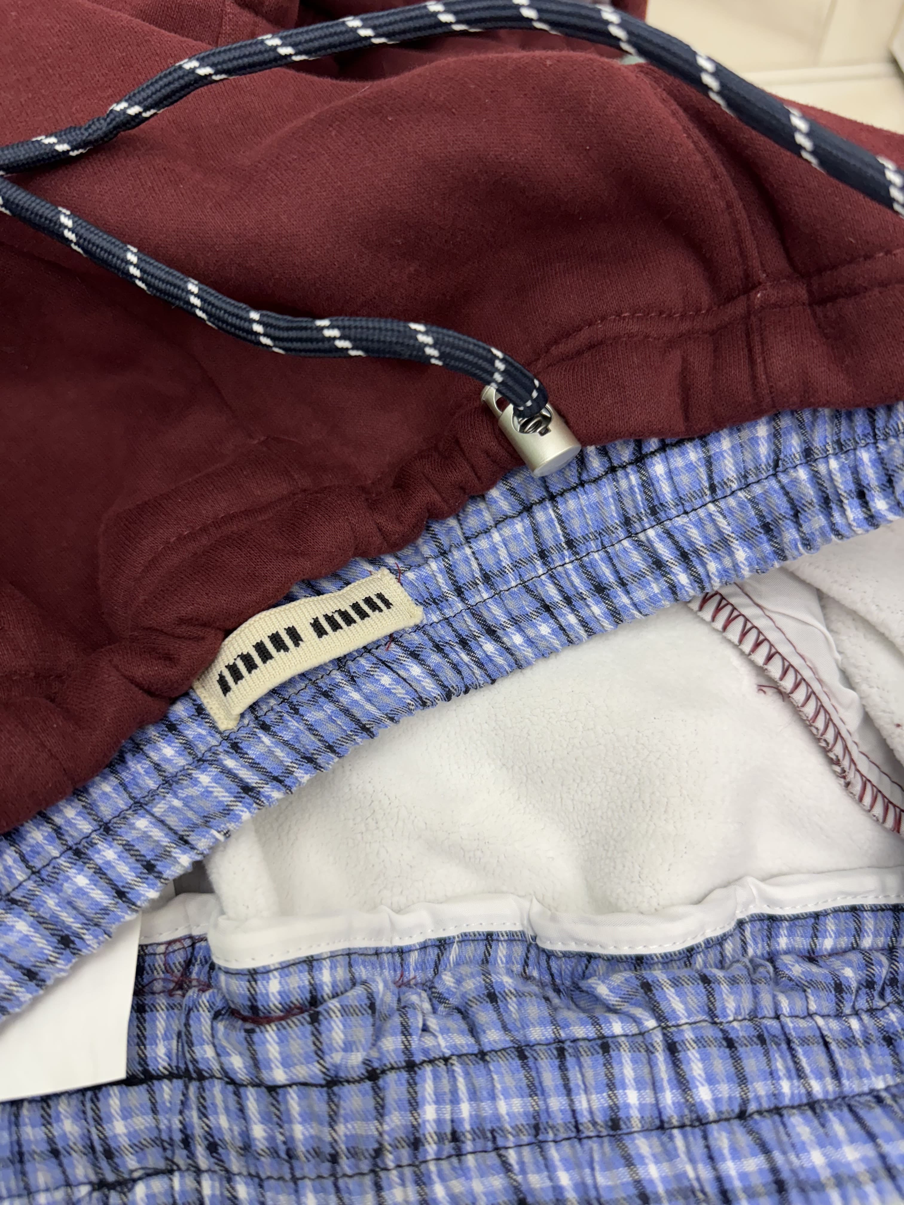 Pantaloni tuta con finto boxer