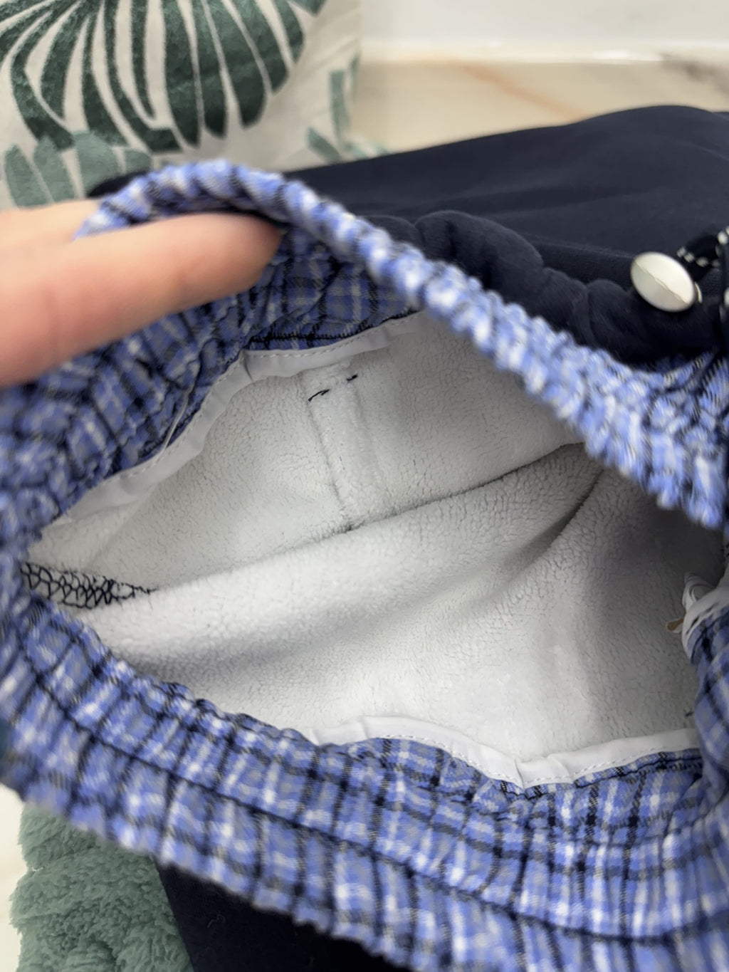 Pantaloni tuta con finto boxer