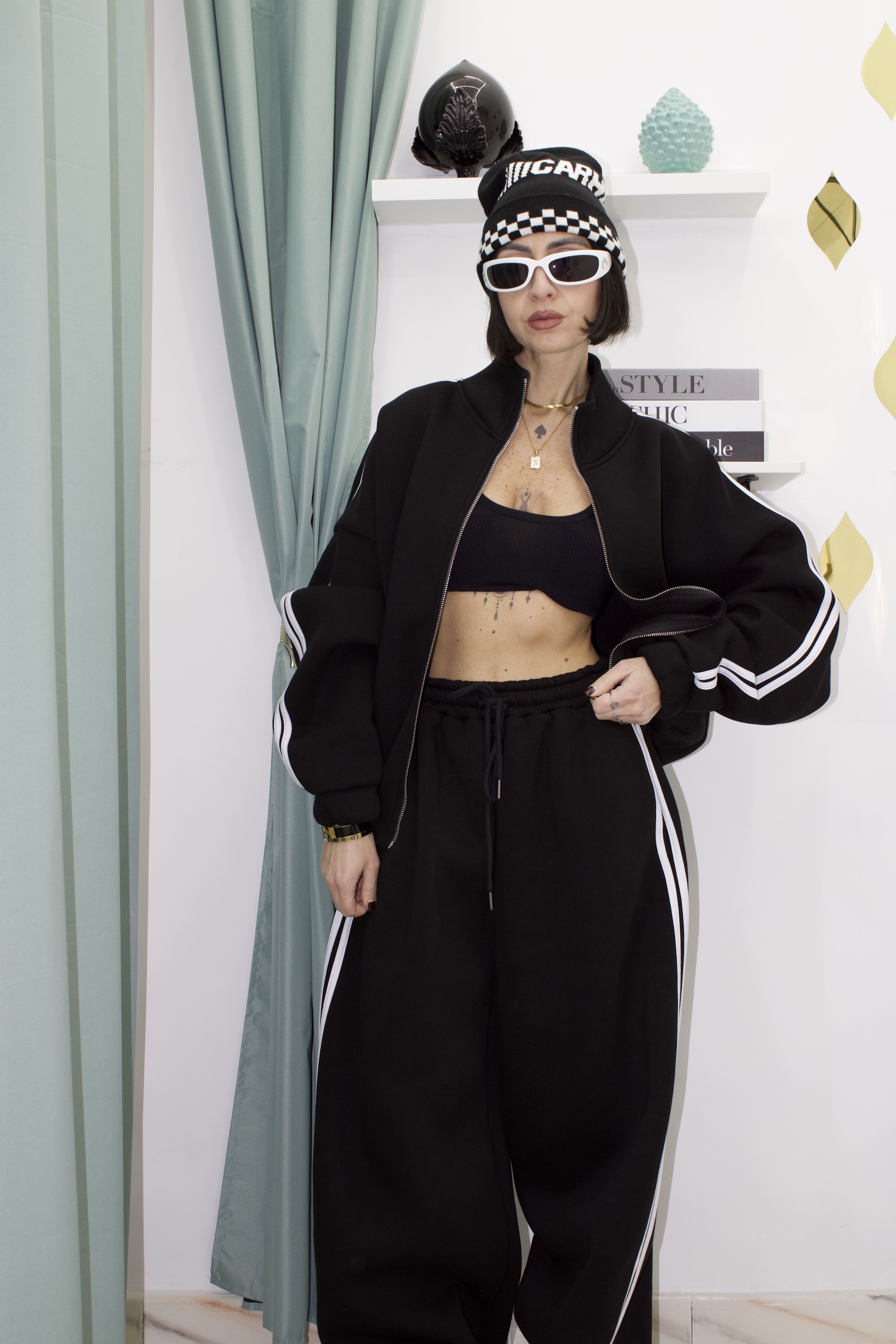 COORDINATO TUTA FELPATO JUST WEST – TOP QUALITY COMFY