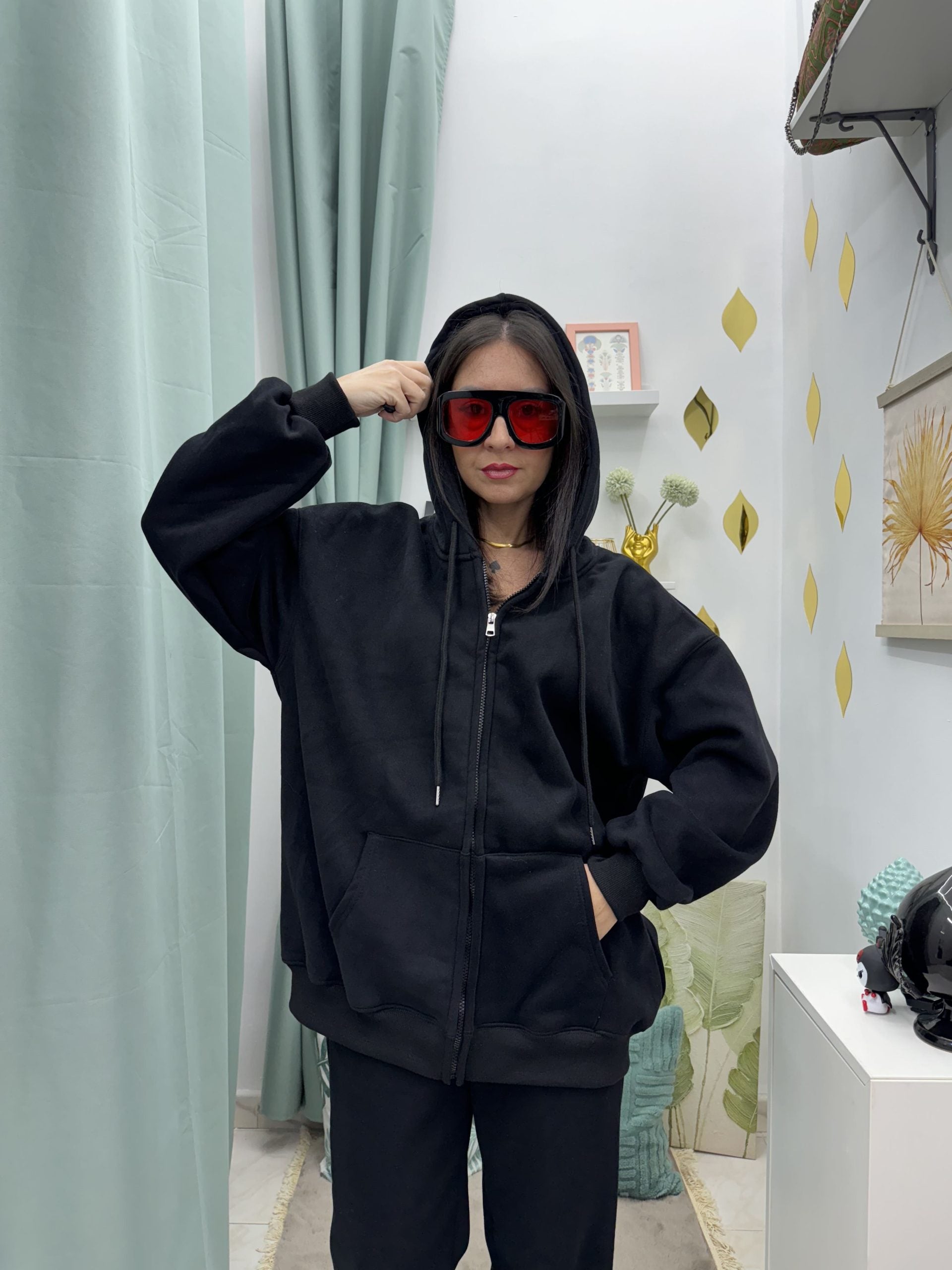 Completo tuta con felpa e pantalone