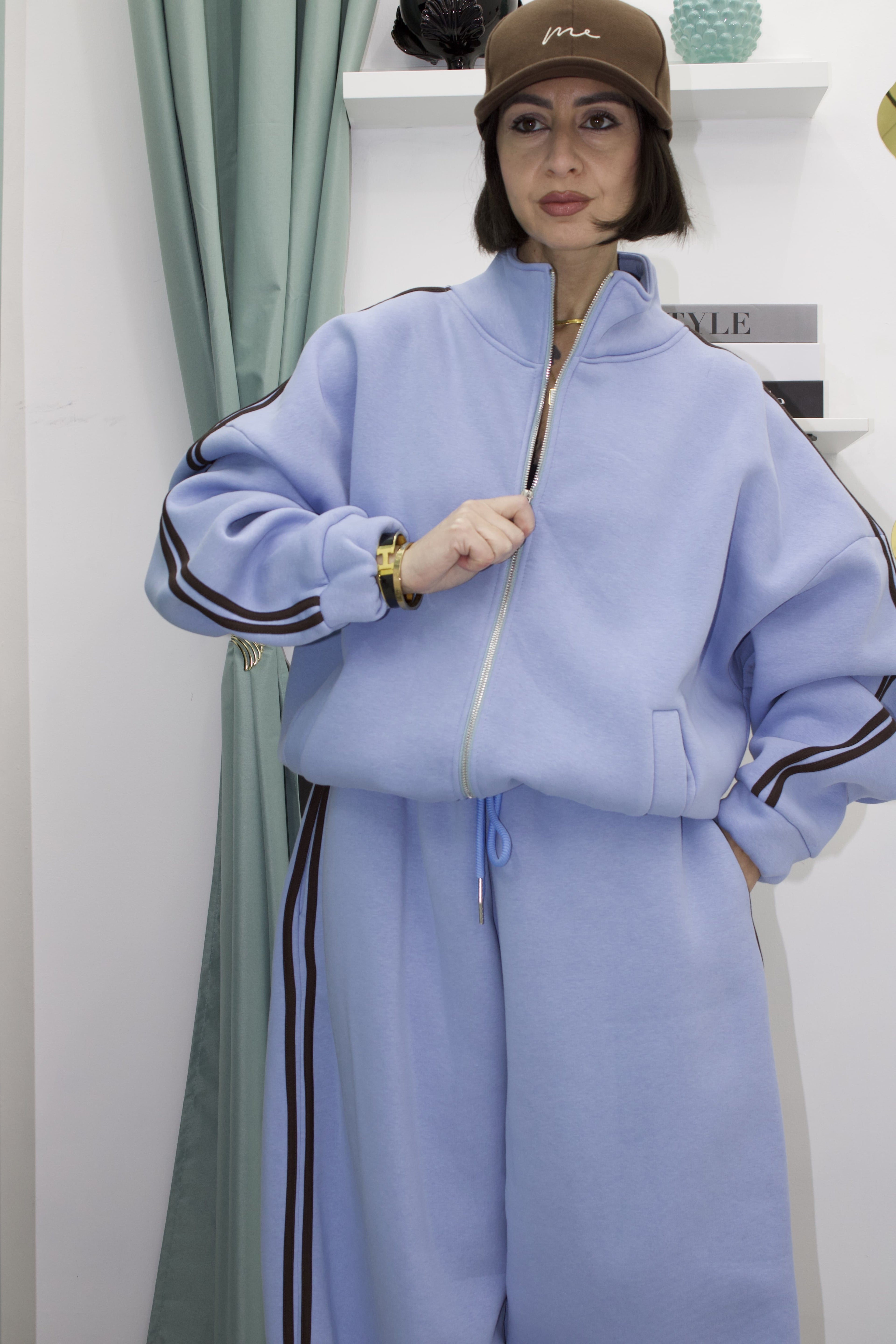 COORDINATO TUTA FELPATO JUST WEST – TOP QUALITY COMFY