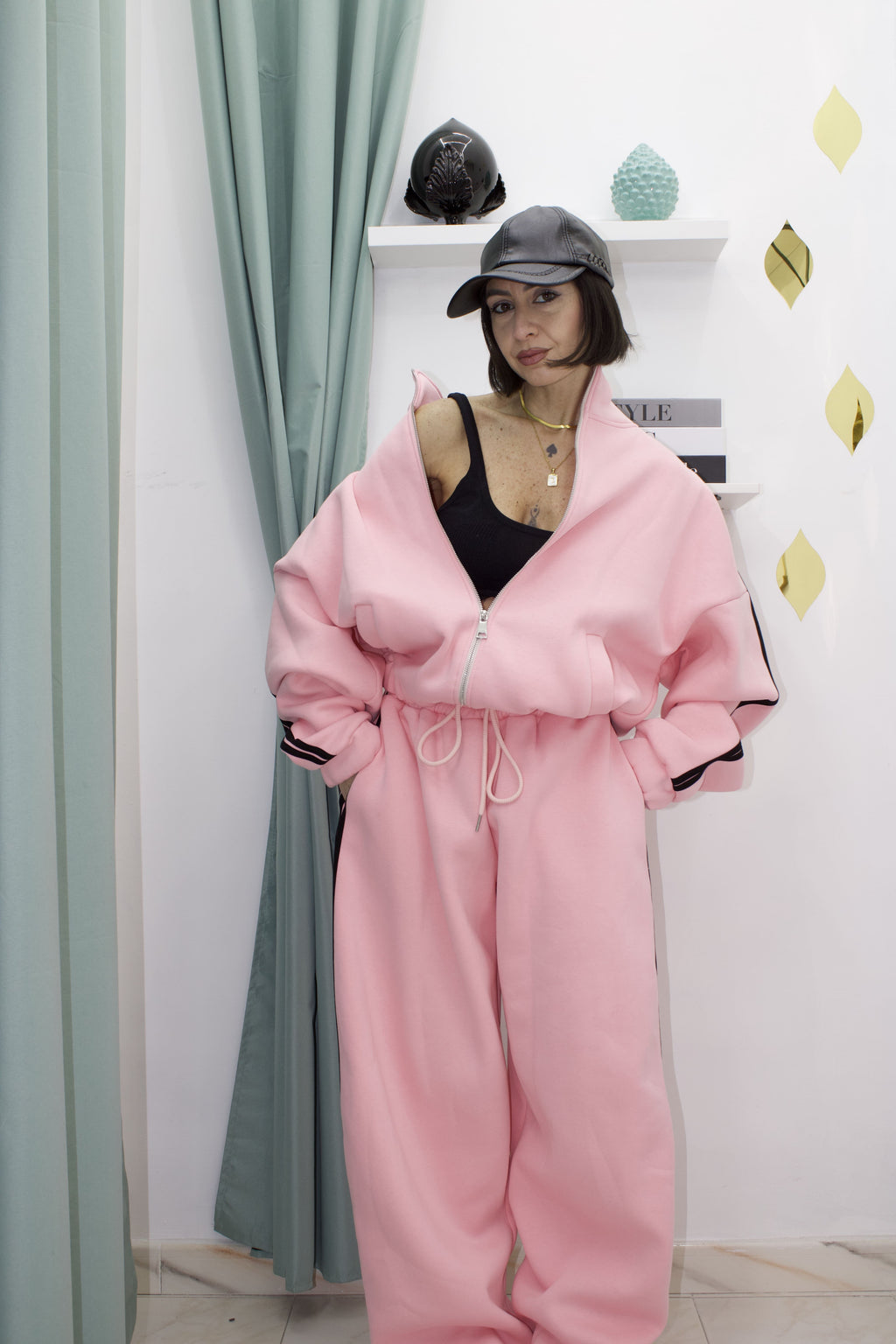 COORDINATO TUTA FELPATO JUST WEST – TOP QUALITY COMFY